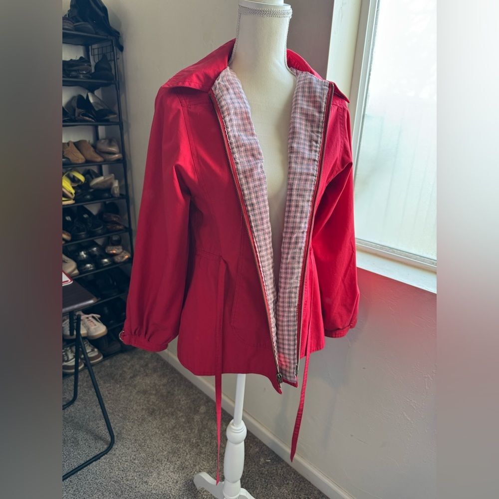 Women's Red Jacket - Picture 2 of 7